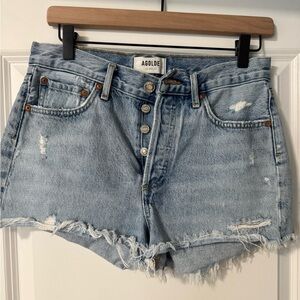 Agolde Parker Denim Shorts